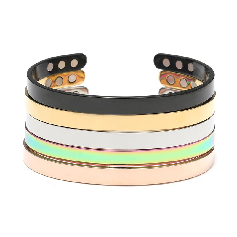 Adjustable Magnetic Cuff Bracelet
