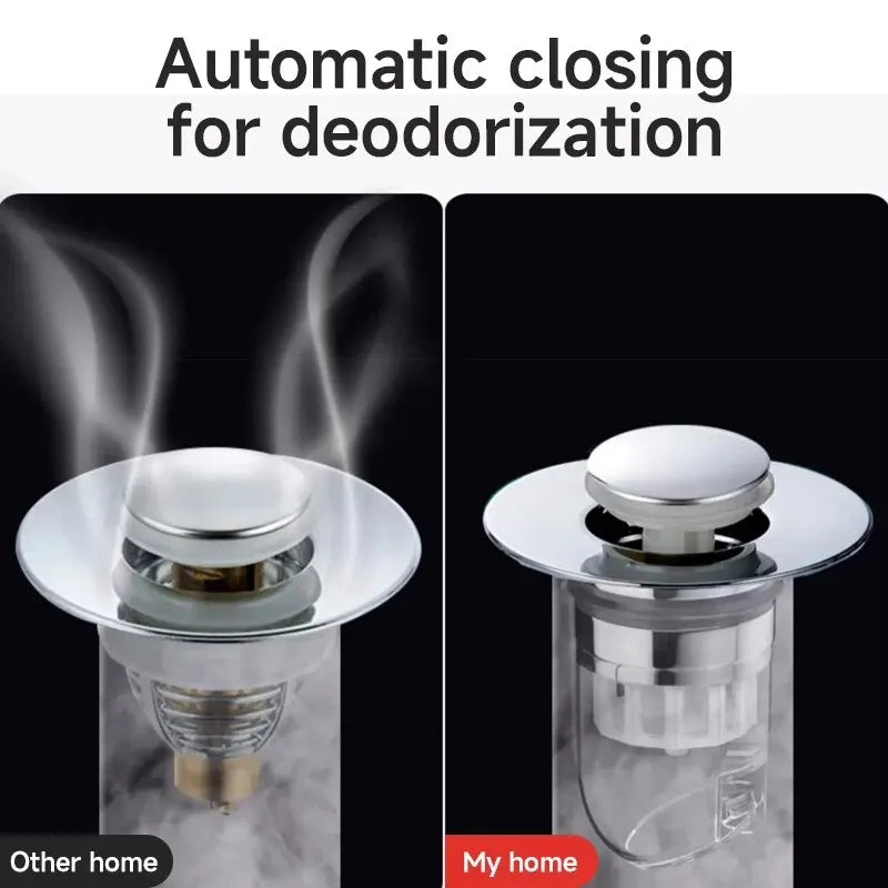Universal Pop-Up Basin Drain Filter