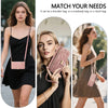 Leather Crossbody Phone Wallet Case with Card Slots & Wrist Strap