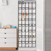 Over-the-Door Hanging Shoe Organizer with Mesh Pockets