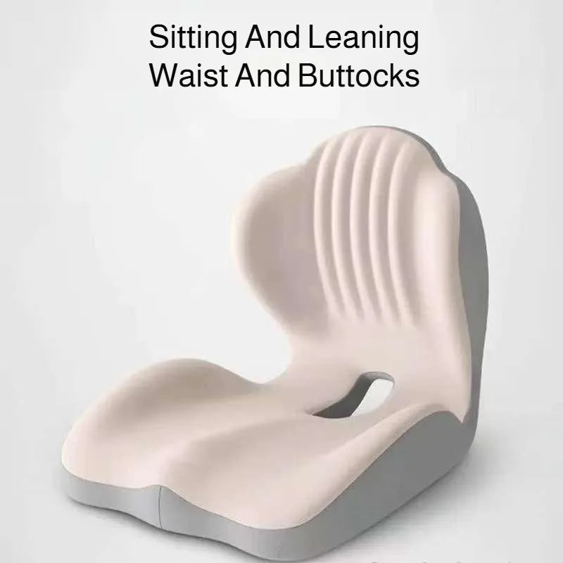Ergonomic Shell Seat Cushion and Backrest Set