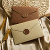 Premium Linen Stationery Set with Wax Seal Kit