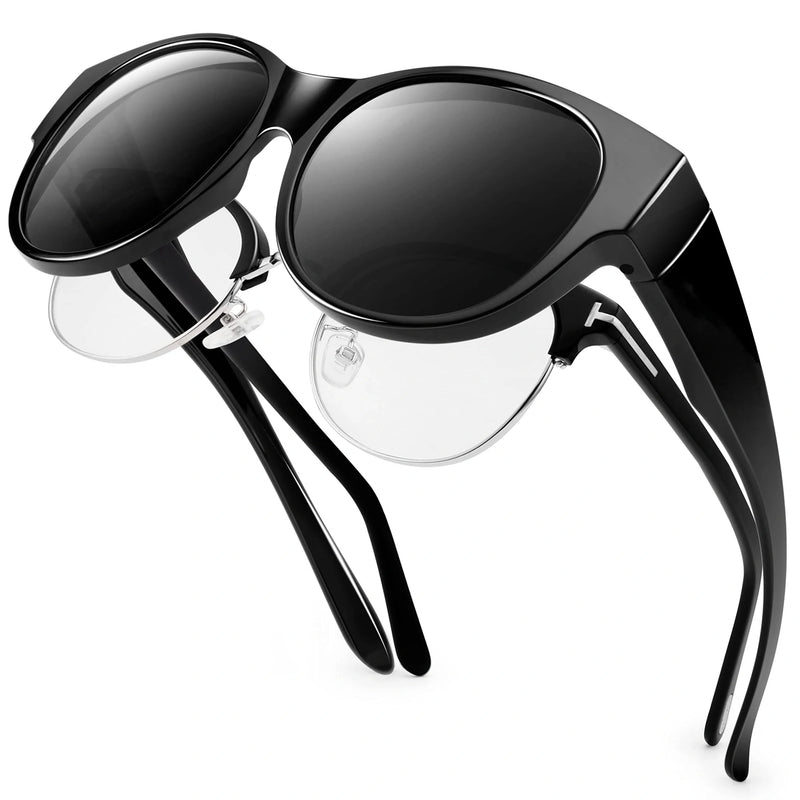 Polarized Sunglasses Designed to Fit Over Glasses