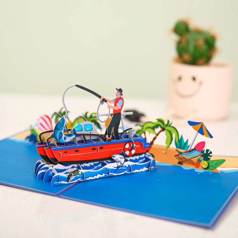 3D Pop-Up Sports Greeting Card