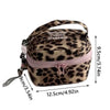 Quilted Floral Makeup Bag with Zipper Closure