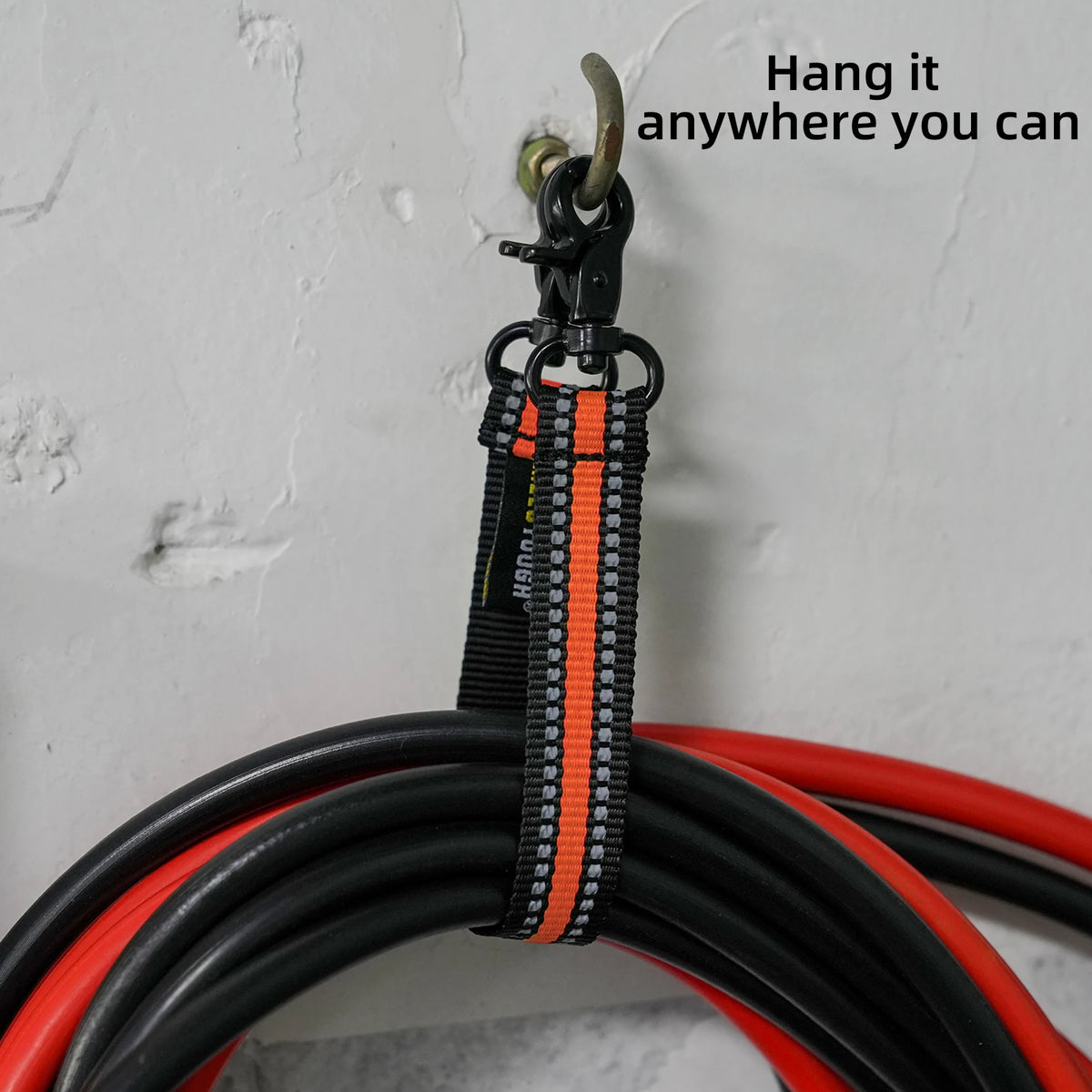 Durable Electrical Tape Holder with Snap Hook for Tool Belts and Pouches