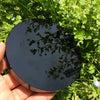 Natural Obsidian Divination Mirror