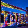 Solar-Powered LED Fairy String Lights
