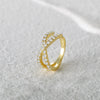 Sterling Silver Cross Ear Cuff with Zircon