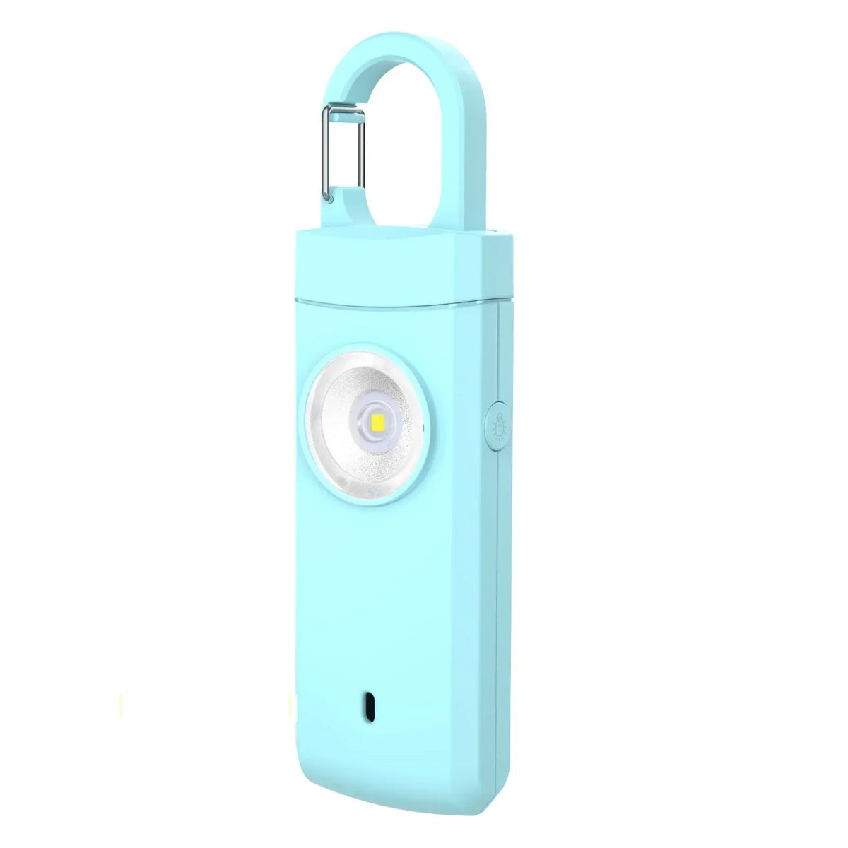Compact USB Rechargeable LED Security Light with Loud Alarm