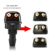 Dual-Outlet Windshield Washer Nozzle Set