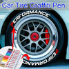 Waterproof Permanent Paint Marker for Cars and Wheels