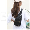 Women's Waterproof Sling Crossbody Bag with Adjustable Strap