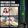 5m Fluorescent Steel Tape Measure with Self-Locking Mechanism