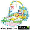 Musical Activity Gym with Kick-and-Play Piano for Babies