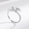 925 Sterlingsilber Zirkon Umarmungsring