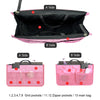 Nylon Handbag Organizer with Multiple Pockets