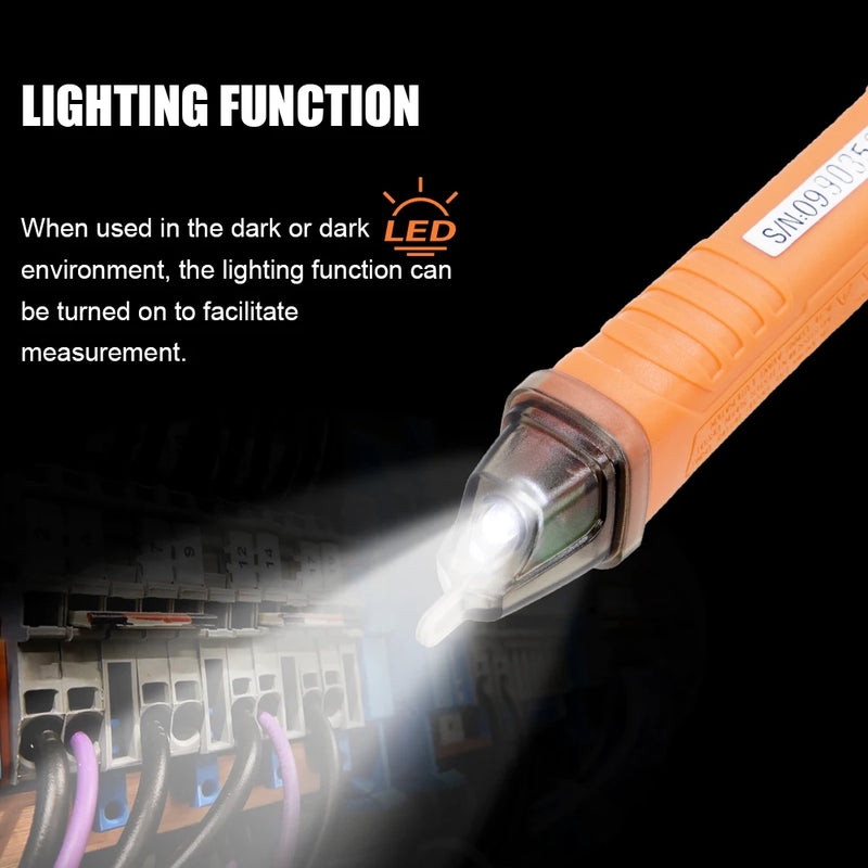 Non-Contact Voltage Tester Pen with Flashlight