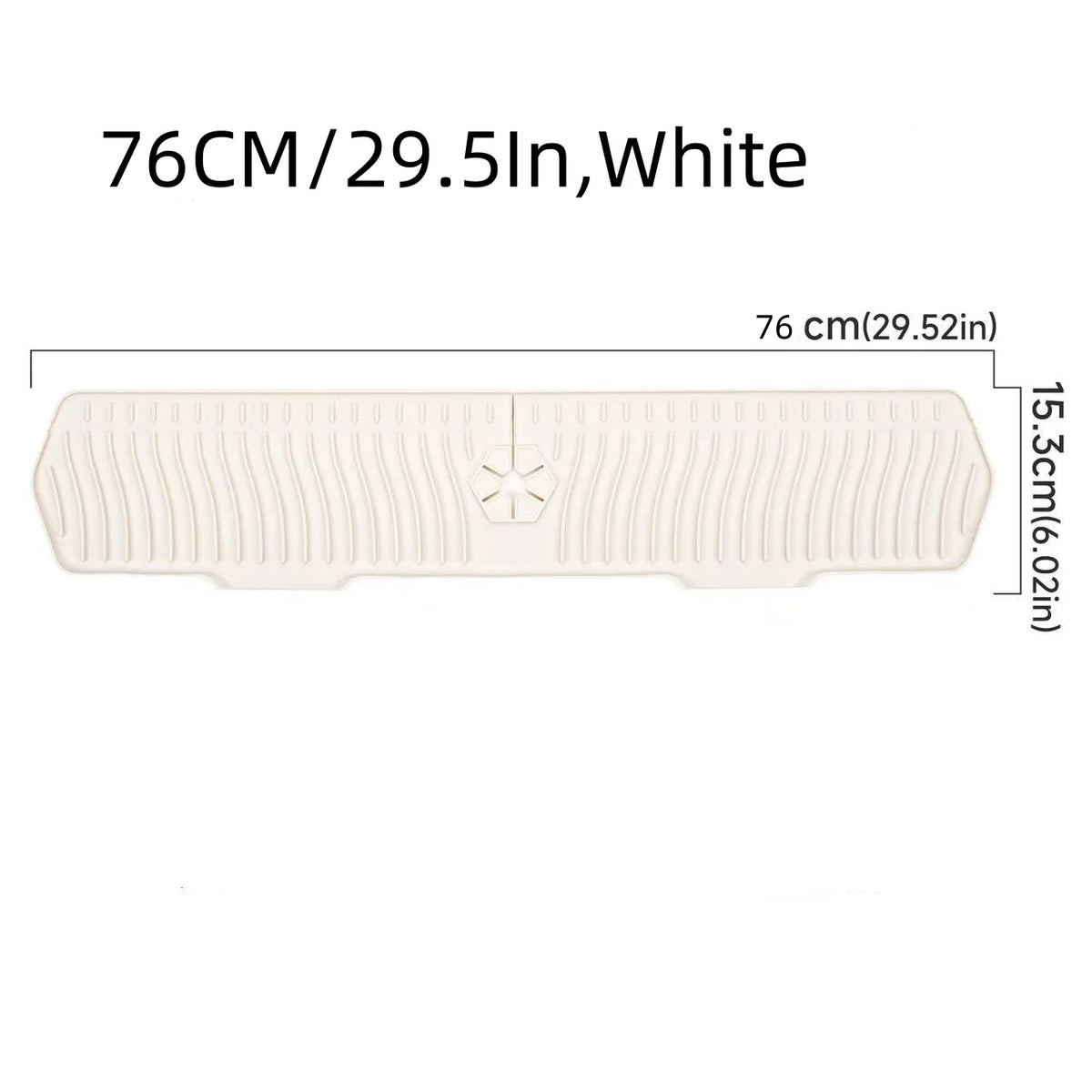 Silicone Kitchen Sink Splash Guard & Drainage Mat