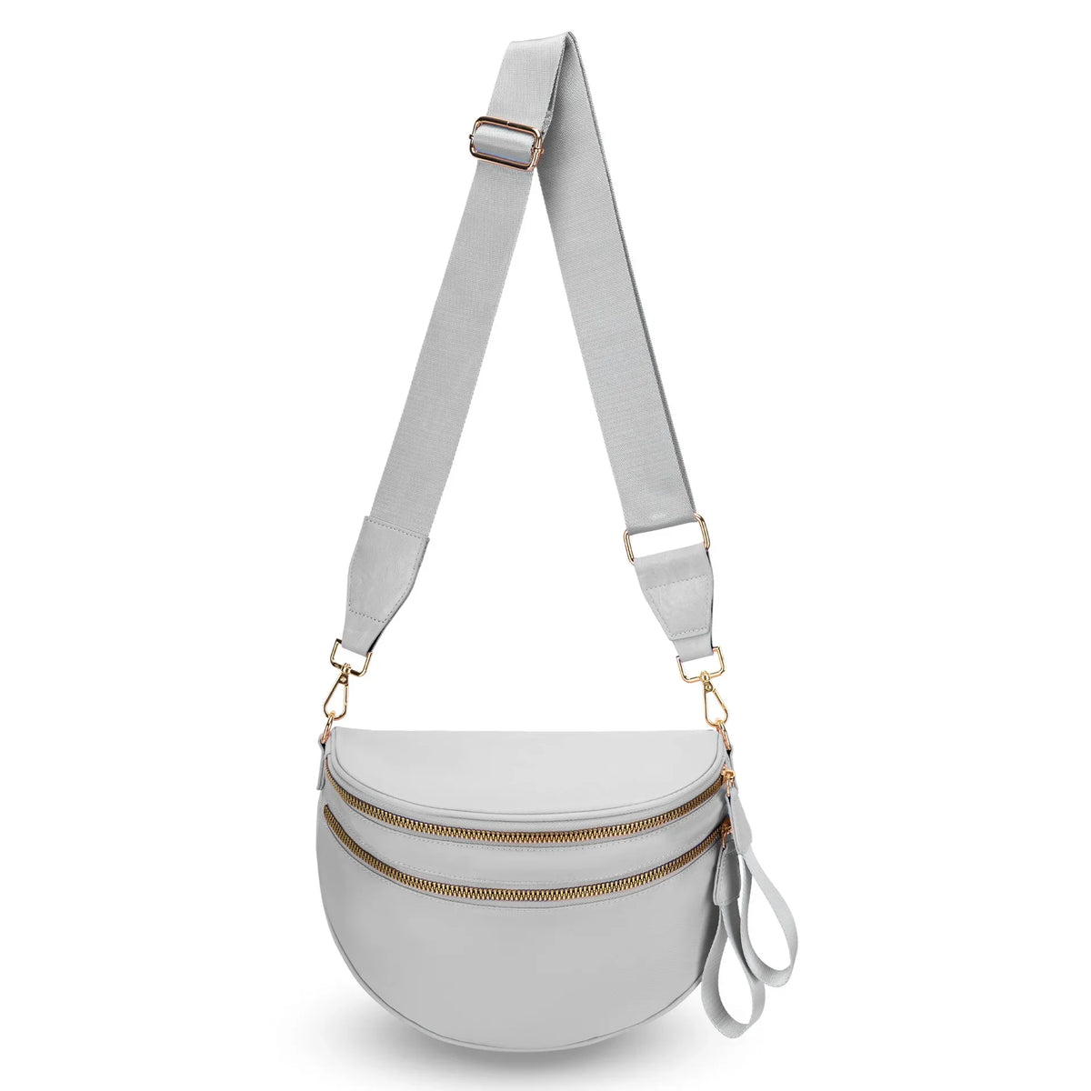 Women's Checkered Fanny Pack with Adjustable Crossbody Strap