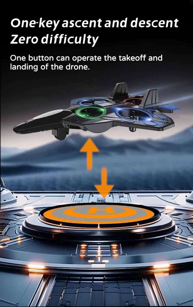 RC Stunt Foam Airplane with LED Lights