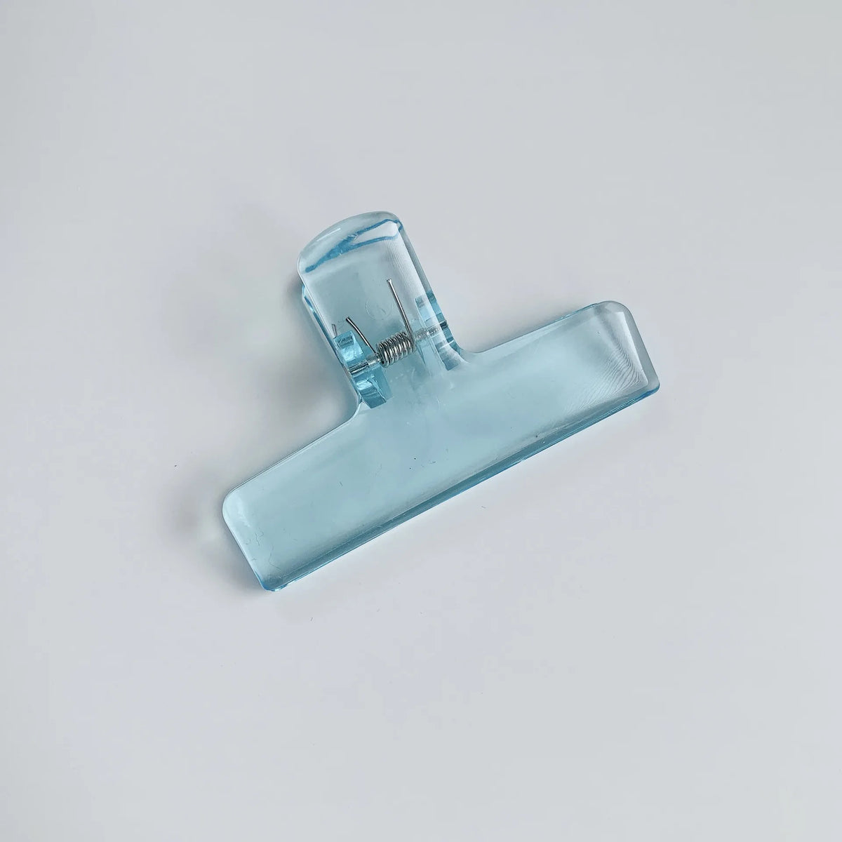 Clear Acrylic Spring Clips - Minimalist Office & School Paper Clips
