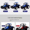 Remote-Controlled Farm Tractor Toy with Realistic Engineering Details