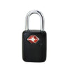 TSA-Approved Zinc Alloy Padlock with Keys for Luggage and Backpacks