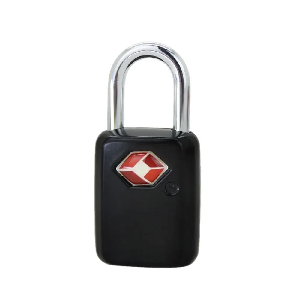 TSA-Approved Zinc Alloy Padlock with Keys for Luggage and Backpacks