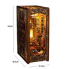 DIY Wooden Book Nook Kit with LED Lighting