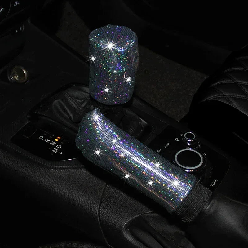 Crystal Diamond Car Steering Wheel Cover