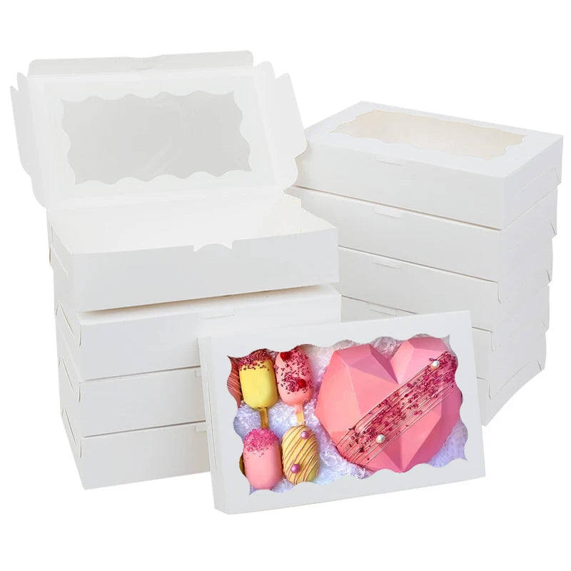 Kraft Paper Gift Boxes with Window