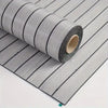Roll of extra thick 3D wood grain self-adhesive wallpaper in gray showing the texture and roll form