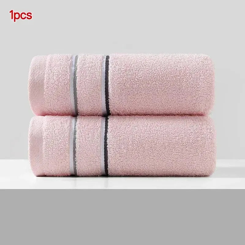 Quick-Dry Pure Cotton Towel – Ultra Soft & Absorbent for Home, Gym, or Travel