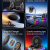 A set of wireless car charger mounts featuring dual buckle lock, dual orientation, heat resistant design, and colorful breath