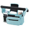 Universal Stroller Organizer with Insulated Cup Holders and Detachable Phone Bag