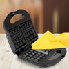 Compact Belgian Waffle Maker with Non-Stick Plates