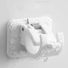 Self-Adhesive Curtain Rod Holders - No-Drilling Clamp Hooks