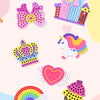 DIY Beaded Pen Craft Kit for Kids – Princess & Rainbow Designs