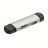 6-in-1 USB 3.0 Card Reader with Type-C & Micro USB