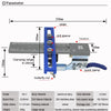 Cabinet Hardware Installation Jig with Adjustable Drill Guide