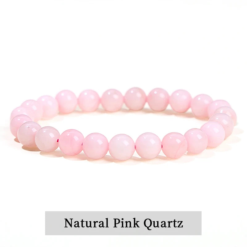 Natural Stone Beaded Bracelet