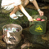 Portable Foldable PVC Storage Bucket for Camping and Cleaning