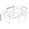 Schwere Edelstahl-Airfryer-Basket-Set