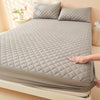 Quilted Waterproof Mattress Protector Fitted Sheet