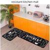 Non-Slip Absorbent Kitchen and Bathroom Floor Mat