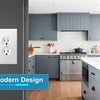 Durable ABS Wall Light Switch Cover Plate