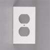 Durable ABS Wall Light Switch Cover Plate