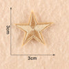 Embroidered Flower Iron-On Patches Set for Clothing & Accessories