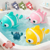 Wind-Up Floating Clownfish Bath Toy